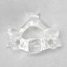 Vertebra C3, Solid Clear Plastic