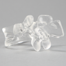 Vertebra L2, Solid Clear Plastic