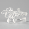 Vertebra L2, Solid Clear Plastic