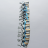Spine, Lumbar, Osteoporotic Vertebrae with Nerve Roots, Radiopaque