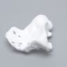 Sacrum, Two Piece Construction, Solid White Plastic