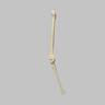 Knee with Three Stretch Tube Ligaments, Full Length, Arthritic