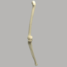 Knee with Three Stretch Tube Ligaments and Narrow Intercondylar Notch, Full Length, Left