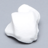 Talus, Solid White Plastic, Left