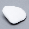 Patella, Solid White Plastic, Left, Medium