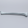 Tibia with Plugged Distal End and Radiopaque Properties, Left