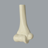 Distal Pediatric Elbow for Wire Navigation Trainer