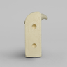 Scapula Replacement for 1050-13, Foam Cortical, Left