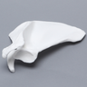 Scapula, Solid White Plastic, Left