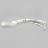 Clavicle with Scribed Fracture Line, Solid Clear Plastic