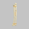 Ulna and Radius with Oblique and Transverse Fractures, Solid Foam