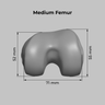 Converge™ Medium Left Knee with Stretch Collateral and Cruciate Ligaments