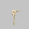 Converge™ Medium Left Knee with Non-Stretch Collateral and Cruciate Ligaments
