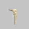 Converge™ Medium Left Knee with Non-Stretch Collateral and Cruciate Ligaments