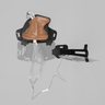 Ultrasound Internal Jugular and Carotid Cannulation Module, Medium Tone
