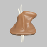 Ultrasound Internal Jugular and Carotid Cannulation Replacement, Medium Tone