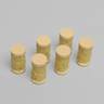 E3 Biomechanics 7.5 PCF Compression Bone Core 6-Pack
