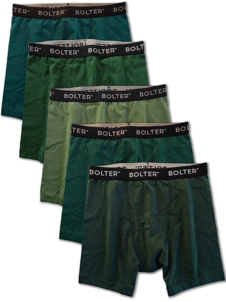 Boxers in stretch organic cotton Green