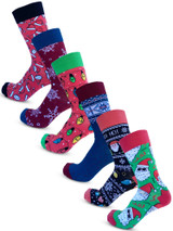 Men's Christmas Socks 6 Pack