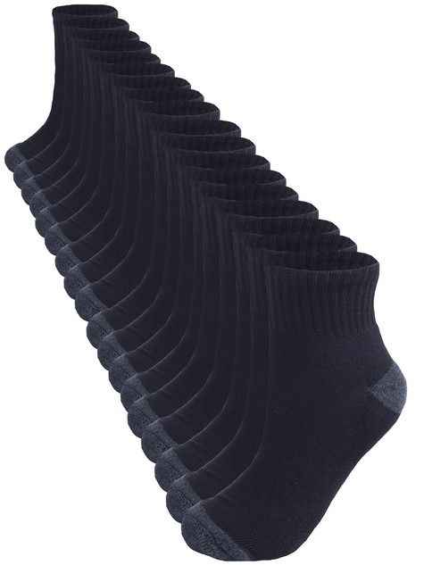 Men's Ankle Socks - 18 Pack - Synthetic