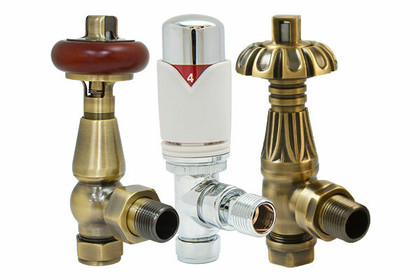 Angled Thermostatic Radiator Valves