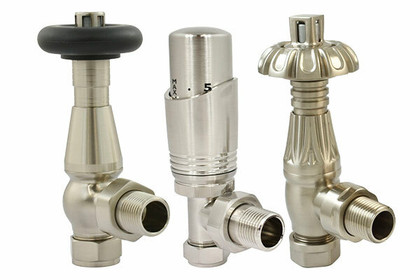 Satin Nickel Thermostatic Radiator Valves