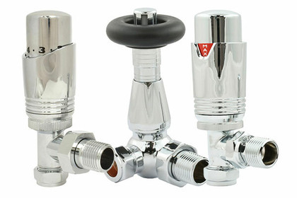 Chrome Thermostatic Radiator Valves