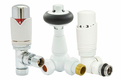 White Thermostatic Radiator Valves