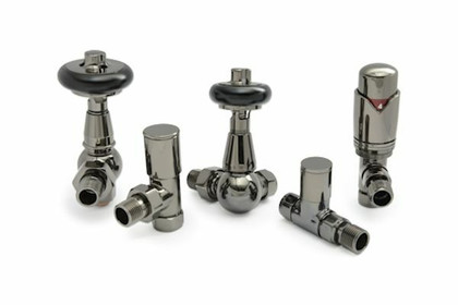 Black Nickel Radiator Valves