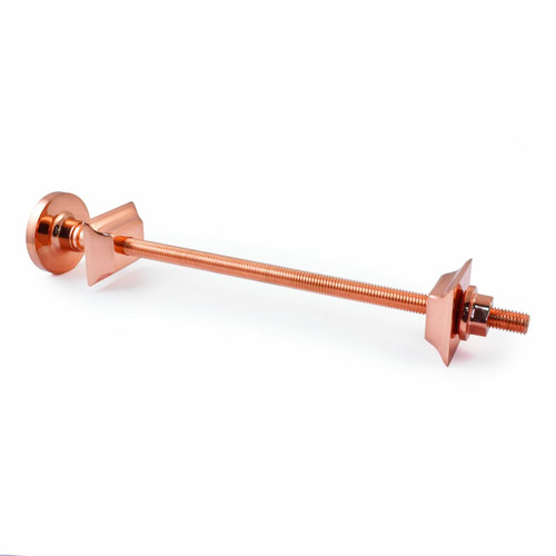 Radiator Wall Stay 265mm - Polished Copper