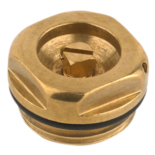 CI-AIRVENT-B - Cast Iron Radiators 4u Polished Brass Air Vent