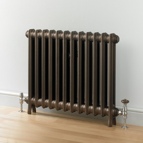 CI-RG-2-LS00 - Royal Georgian 2 Column Cast Iron Radiator H490mm x W926mm