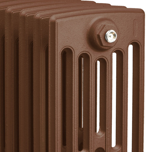 CI-RG760-6-CU00 - Royal Georgian 6 Column Cast Iron Radiator H760mm x W1226mm