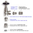 T-TRV-043-AG-SN-ADAPTORS - Alfriston Traditional TRV Angled Brushed Satin Nickel Thermostatic Radiator Valves with Sleeves T-TRV-043-AG-SN-ADAPTORS - Alfriston Traditional TRV Angled Brushed Satin Nickel Thermostatic Radiator Valves with Sleeves