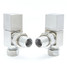 M-MAN-013-AG-SN - Boxer Modern Manual Angled Brushed Satin Nickel Radiator Valves M-MAN-013-AG-SN - Boxer Modern Manual Angled Brushed Satin Nickel Radiator Valves