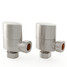 M-MAN-018-AG-SN - Oval Modern Manual Angled Brushed Satin Nickel Radiator Valves M-MAN-018-AG-SN - Oval Modern Manual Angled Brushed Satin Nickel Radiator Valves