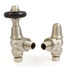 T-MAN-045-AG-SN - Chastleton Traditional Manual Angled Brushed Satin Nickel Radiator Valves T-MAN-045-AG-SN - Chastleton Traditional Manual Angled Brushed Satin Nickel Radiator Valves