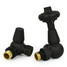 T-TRV-020-CR-TB-ALT01 - Flatford Traditional TRV Corner Textured Black Thermostatic Radiator Valves T-TRV-020-CR-TB-ALT01 - Flatford Traditional TRV Corner Textured Black Thermostatic Radiator Valves
