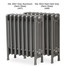 CI-CLA485-07-08 - Classic 4 Column Cast Iron Radiator H485mm x W1174mm CI-CLA485-07-08 - Classic 4 Column Cast Iron Radiator H485mm x W1174mm