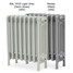 CI-CLA485-05-06 - Classic 4 Column Cast Iron Radiator H485mm x W1574mm CI-CLA485-05-06 - Classic 4 Column Cast Iron Radiator H485mm x W1574mm