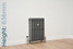 CI-CLA-4-636-TH - Classic 4 Column Cast Iron Radiator H636mm x W824mm CI-CLA-4-636-TH - Classic 4 Column Cast Iron Radiator H636mm x W824mm