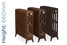 CI-RG-4-660-TH - Royal Georgian 4 Column Cast Iron Radiator H660mm x W266mm CI-RG-4-660-TH - Royal Georgian 4 Column Cast Iron Radiator H660mm x W266mm