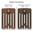 CI-RG-6-PAINT-14-15 - Royal Georgian 6 Column Cast Iron Radiator H760mm x W2126mm CI-RG-6-PAINT-14-15 - Royal Georgian 6 Column Cast Iron Radiator H760mm x W2126mm