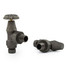 T-MAN-028-AG-PW-ALT00 - Arlington Traditional Manual Angled Light Pewter Radiator Valves With Sleeves T-MAN-028-AG-PW-ALT00 - Arlington Traditional Manual Angled Light Pewter Radiator Valves With Sleeves