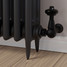 T-TRV-020-CR-TB-PIP-LS00 - Flatford Traditional TRV Corner Textured Black Thermostatic Radiator Valves with Sleeves T-TRV-020-CR-TB-PIP-LS00 - Flatford Traditional TRV Corner Textured Black Thermostatic Radiator Valves with Sleeves