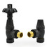 T-TRV-058-AG-TB - Petworth Traditional TRV Angled Textured Black Thermostatic Radiator Valves T-TRV-058-AG-TB - Petworth Traditional TRV Angled Textured Black Thermostatic Radiator Valves