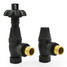 T-TRV-058-AG-TB-ALT00 - Petworth Traditional TRV Angled Textured Black Thermostatic Radiator Valves with Sleeves T-TRV-058-AG-TB-ALT00 - Petworth Traditional TRV Angled Textured Black Thermostatic Radiator Valves with Sleeves