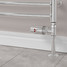 M-TRV-002-ST-C-PIP-LS03 - Ramone Modern TRV Straight Chrome Thermostatic Radiator Valves With Sleeves M-TRV-002-ST-C-PIP-LS03 - Ramone Modern TRV Straight Chrome Thermostatic Radiator Valves With Sleeves