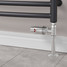 M-TRV-002-ST-C-PIP-LS05 - Ramone Modern TRV Straight Chrome Thermostatic Radiator Valves With Sleeves M-TRV-002-ST-C-PIP-LS05 - Ramone Modern TRV Straight Chrome Thermostatic Radiator Valves With Sleeves