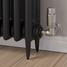 M-TRV-052-CR-SN-PIP-LS02 - Duran Modern TRV Corner Brushed Satin Nickel Thermostatic Radiator Valves With Sleeves M-TRV-052-CR-SN-PIP-LS02 - Duran Modern TRV Corner Brushed Satin Nickel Thermostatic Radiator Valves With Sleeves